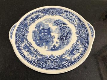 Antiek taartplateau / serveerschaal Old England Sphinx. beschikbaar voor biedingen