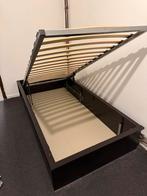 Eenpersoons bed met opslag, Huis en Inrichting, Ophalen, Verstelbaar, 90 cm, Eenpersoons