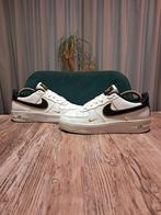 Nike Air Force 1 SE 'Double Swoosh - Black Gold' Size 36,5, Wit, Nike, Ophalen of Verzenden, Sneakers of Gympen