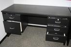 bureau zwart, Ophalen, Gebruikt, Bureau
