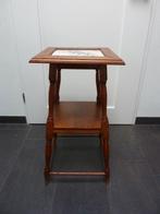 Bloementafeltje., Ophalen, Minder dan 55 cm, Gebruikt, Vierkant