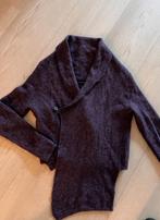 Paars Sarah Pacini wollen vest (38-40), Maat 38/40 (M), Sarah Pacini, Paars, Ophalen of Verzenden