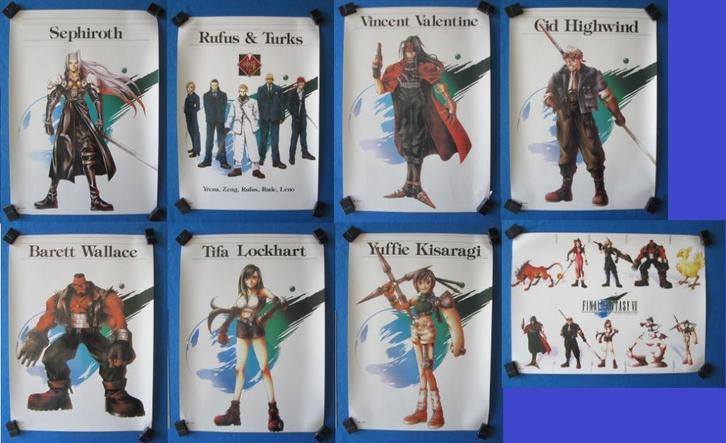 Game Poster Final Fantasy, Verzamelen, Posters, Ophalen of Verzenden