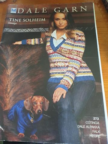 DALE GARN Breiboek - TINE SOLHEIM Design beschikbaar voor biedingen