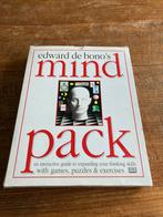 Edward de Bono's Mind Pack - Denkspellen en Puzzels, Ophalen of Verzenden, Zo goed als nieuw