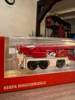Liebherr ltm kraan hijskraan brandweer 1:87 herpa, Ophalen of Verzenden, Zo goed als nieuw, Bus of Vrachtwagen, Overige merken