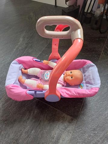 Baby Born Pop met Autostoeltje beschikbaar voor biedingen