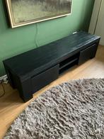 TV meubel zwart, Huis en Inrichting, Kasten | Televisiemeubels, 150 tot 200 cm, Minder dan 100 cm, 25 tot 50 cm, Grenenhout