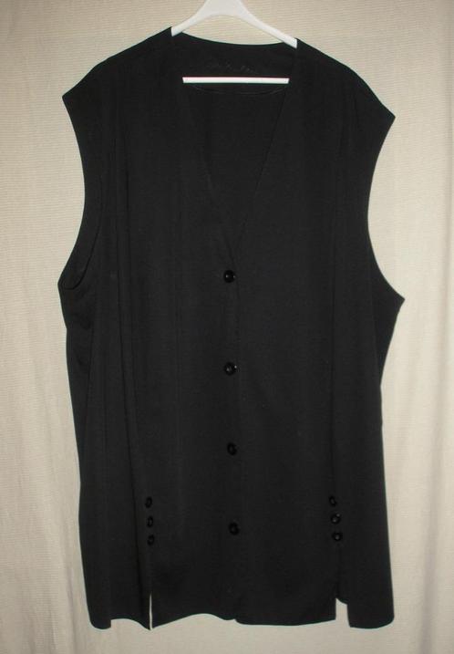 Ulla Popken gilet / mouwloos vest zwart – ca. maat 56-60, Kleding | Dames, Grote Maten, Zo goed als nieuw, Overige typen, Zwart