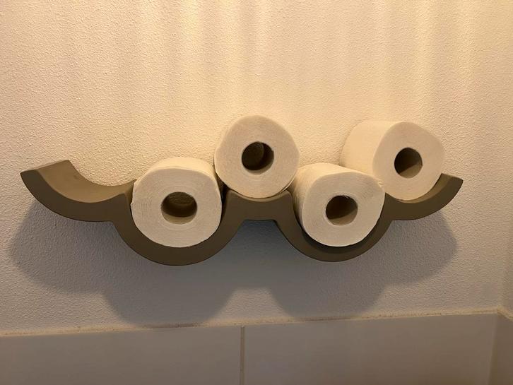 Lyon Béton Toiletrolhouder - Cloud, Huis en Inrichting, Badkamer | Badtextiel en Accessoires, Nieuw, Overige typen, Ophalen of Verzenden
