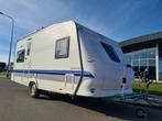 Hobby De Luxe 460 UFE Met Luifel!, Caravans en Kamperen, Caravans, Schokbreker, Rondzit, Hobby, Bedrijf