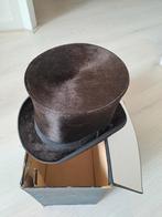Vintage Hoge Hoed uit de jaren 30', Kleding | Heren, Hoeden en Petten, Hoed, Ophalen of Verzenden, 57 cm (M, 7⅛ inch) of minder
