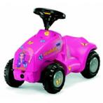 looptrac/ roze loopauto/carabella met fluisterwielen, Ophalen of Verzenden, Nieuw, Loopvoertuig