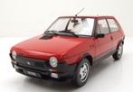 1:18 Fiat Ritmo TC 125 Abarth uit 1980 Rood Model Car Groep, Hobby en Vrije tijd, Modelauto's | 1:18, Ophalen of Verzenden, Nieuw