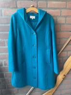 Wollen jas petrol M, Kleding | Dames, Ophalen of Verzenden, Nieuw, Maat 38/40 (M), Blauw