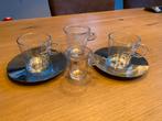 Nespresso koffie kopjes en schotel, Huis en Inrichting, Nieuw, Ophalen of Verzenden, Glas, Overige stijlen