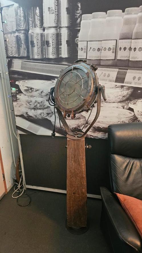 Te koop: Authentieke vintage maritieme lamp ., Huis en Inrichting, Lampen | Vloerlampen, Gebruikt, Ophalen of Verzenden
