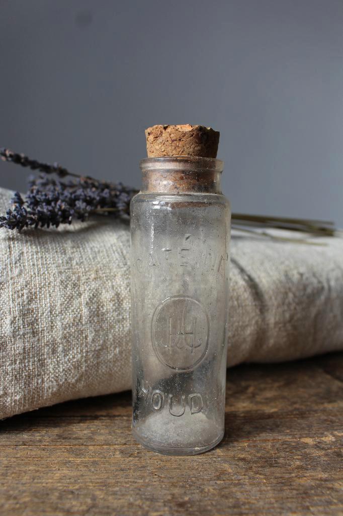 Oud brocante flesje Cafeine Houde *Pronck & Praal*, Antiek en Kunst, Curiosa en Brocante, Ophalen of Verzenden