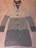 Kooi Knitwear lang Vest grijs tinten Maat 40, Kleding | Dames, Truien en Vesten, Ophalen of Verzenden, Zo goed als nieuw, Maat 38/40 (M)