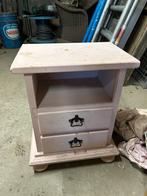 Roze Nachtkastje - Opknapper, Huis en Inrichting, Slaapkamer | Nachtkastjes, Ophalen, Gebruikt, 55 tot 70 cm, 45 tot 65 cm