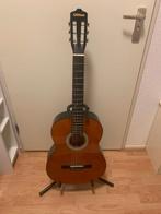 Gitaar + standaard + draagtas, Muziek en Instrumenten, Snaarinstrumenten | Gitaren | Akoestisch, Ophalen, Zo goed als nieuw, Klassieke of Spaanse gitaar