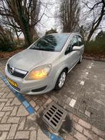 Opel Zafira 7 personen 1.6 Benzine Auto, Auto's, Opel, Stof, Zwart, 4 cilinders, Parkeersensor