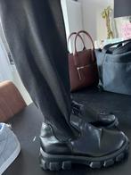 Hoge laarzen, Ophalen, Hoge laarzen, Zwart, Gedragen