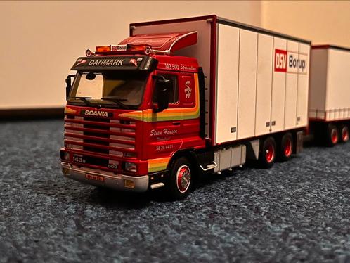 Wsi Scania 143 combi, Hobby en Vrije tijd, Modelauto's | 1:50, Nieuw, Bus of Vrachtwagen, Wsi, Ophalen of Verzenden