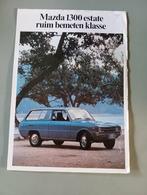 Mazda 1300 Estate 1976 4 pag., Verzenden, Zo goed als nieuw, Mazda