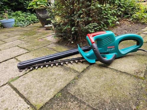 Bosch AHS 400_24T heggeschaar, Tuin en Terras, Heggenscharen, Gebruikt, Elektrisch, Ophalen