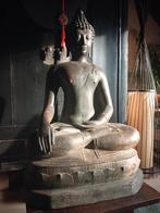 Gigantische groot Bronzen Boeddhabeeld, Ophalen of Verzenden, Zo goed als nieuw