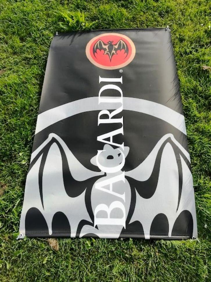 Bacardi poster geplastificeerde banner Bacardi Logo ( 02', Verzamelen, Merken en Reclamevoorwerpen, Nieuw, Reclamebord, Ophalen of Verzenden