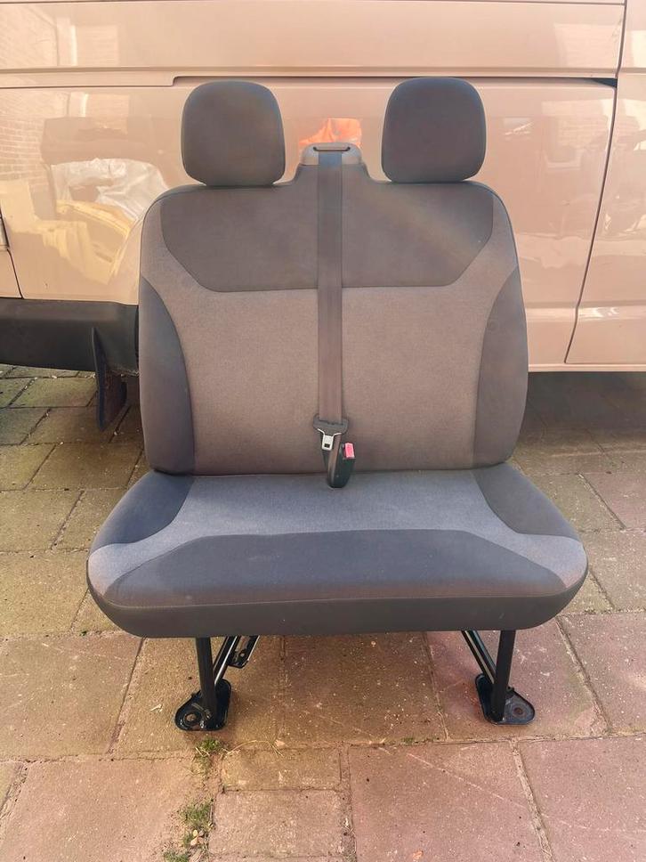 Renault Trafic Opel Vivaro Bijrijdersbank Bank Zetel Zwart, Auto-onderdelen, Interieur en Bekleding, Opel, Renault, Ophalen