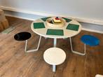 Legotafel rond met 5 zitjes, Ophalen, Gebruikt