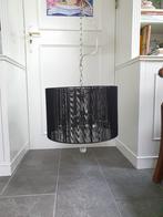 Mooie, zwarte, ronde hanglamp/kroonluchter, Ophalen, Zo goed als nieuw, Metaal, Eigentijds klassiek