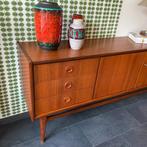 Vintage teak dressoir met 3 laden van Bartels Möbel Werke, Ophalen, Gebruikt, 150 tot 200 cm, 25 tot 50 cm