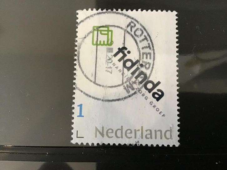 persoonlijke postzegel Fidinda zorggroep gestempeld    261, Postzegels en Munten, Postzegels | Nederland, Gestempeld, Na 1940