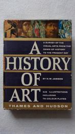 Groot oud boek A History of Art, Boeken, Ophalen, Gelezen, Schilder- en Tekenkunst, H.W.Janson