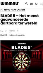 Winmau blade dualcore dartbord, Ophalen of Verzenden, Nieuw, Dartbord