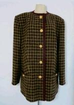 Haute couture vintage (60s) jasje met wol van Frank Govers, Overige kleuren, Verzenden, Maat 46/48 (XL) of groter, Zo goed als nieuw