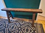 Masief houten bankje, Ophalen of Verzenden, Zo goed als nieuw, Rechthoekig, 125 cm of meer