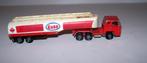Vintage Majorette Bernard truck met Esso tanker. Izgs., Ophalen of Verzenden, Zo goed als nieuw, Bus of Vrachtwagen