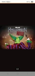 Walibi Halloween Fright Nights Ticket 12 oktober, Ophalen of Verzenden, Nieuw
