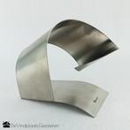 RVS wijnfleshouder – design Leopold (Vienna), Antiek en Kunst, Ophalen of Verzenden