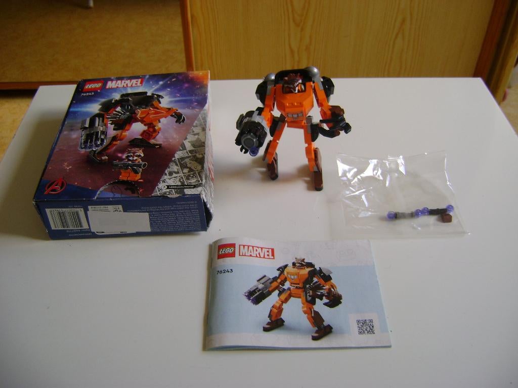 lego marvel in doos met boekje, Kinderen en Baby's, Speelgoed | Duplo en Lego, Ophalen of Verzenden, Zo goed als nieuw, Complete set