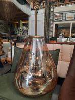 Prachtige hanglamp LEONA Light & Living glas amber druppel, Huis en Inrichting, Ophalen of Verzenden, Zo goed als nieuw, Glas