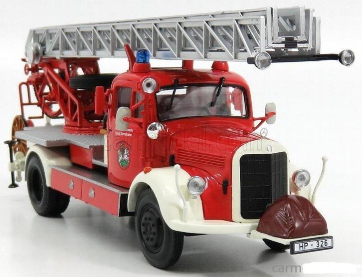 MERCEDES L3500 DL17 feuerwehr Bensheim - 1:43 - NIEUW, Hobby en Vrije tijd, Modelauto's | 1:43, Nieuw, Bus of Vrachtwagen, MiniChamps