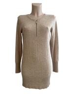 Repeat jurk L, Beige, Ophalen of Verzenden, Zo goed als nieuw, Maat 38/40 (M)