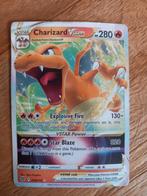 Pokémon Charizard VSTAR Kaart, Ophalen of Verzenden, Gebruikt, Losse kaart, Foil