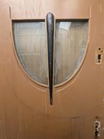 Amsterdamse School deur, 80 tot 100 cm, Gebruikt, Ophalen of Verzenden, Hout